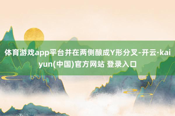 体育游戏app平台并在两侧酿成Y形分叉-开云·kaiyun(中国)官方网站 登录入口